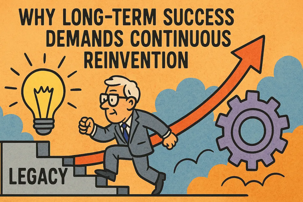 Why Long-Term Success Demands Continuous Reinvention
